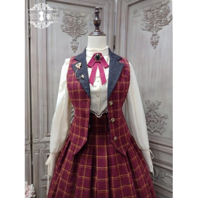 Miss Point Rose Doll 3.0 Check Vest(Reservation/Full Payment Without Shipping)